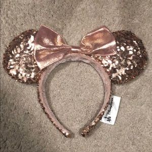 Rose gold Mickey ears